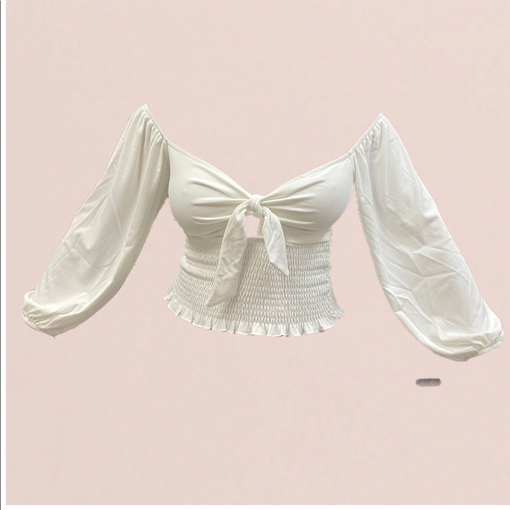 Front knot blouse